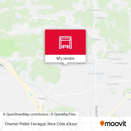 Chemin Pellet Ferragut plan