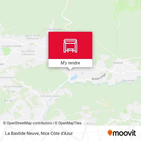 La Bastide Neuve plan