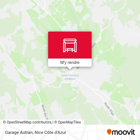 Garage Autran plan