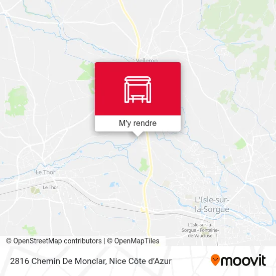2816 Chemin De Monclar plan