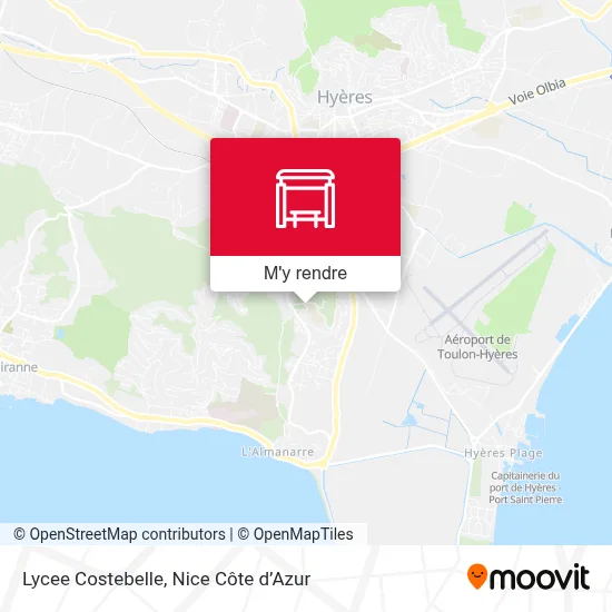 Lycee Costebelle plan