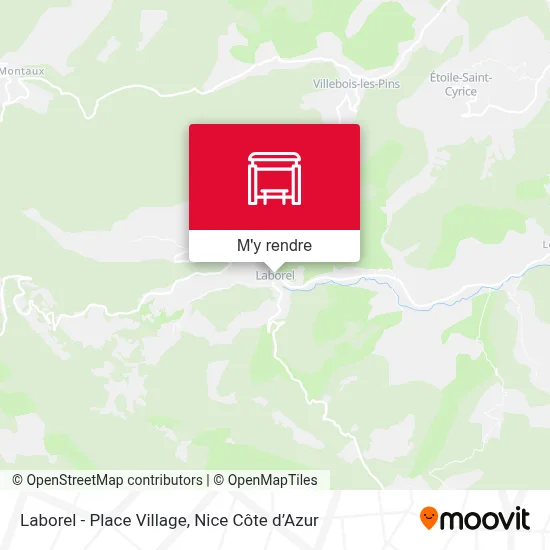 Laborel - Place Village plan