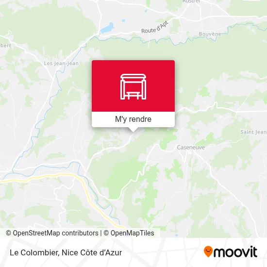 Le Colombier plan