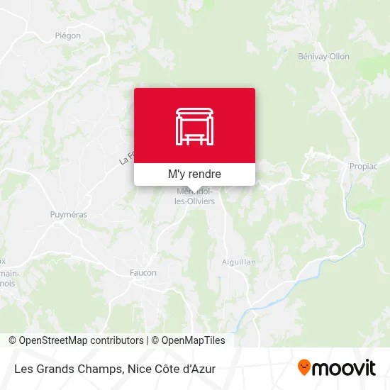 Les Grands Champs plan