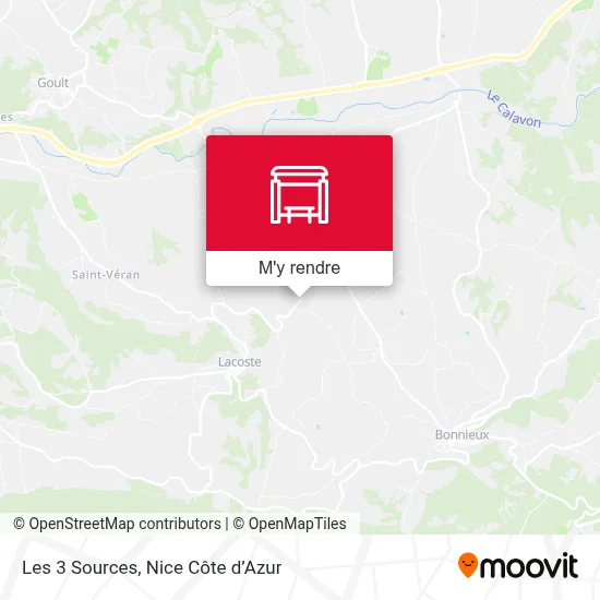 Les 3 Sources plan