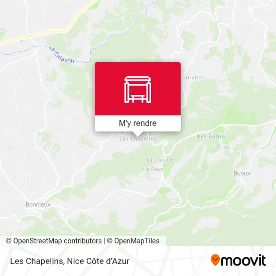 Les Chapelins plan