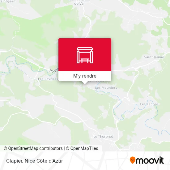 Clapier plan