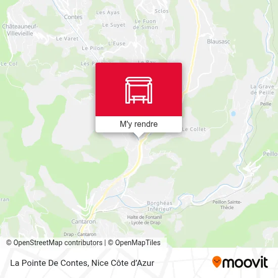 La Pointe De Contes plan