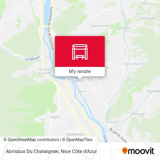 Abrisbus Du Chataignier plan