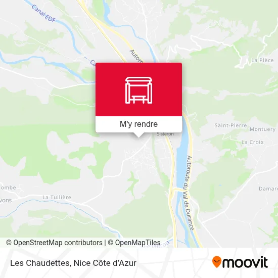 Les Chaudettes plan