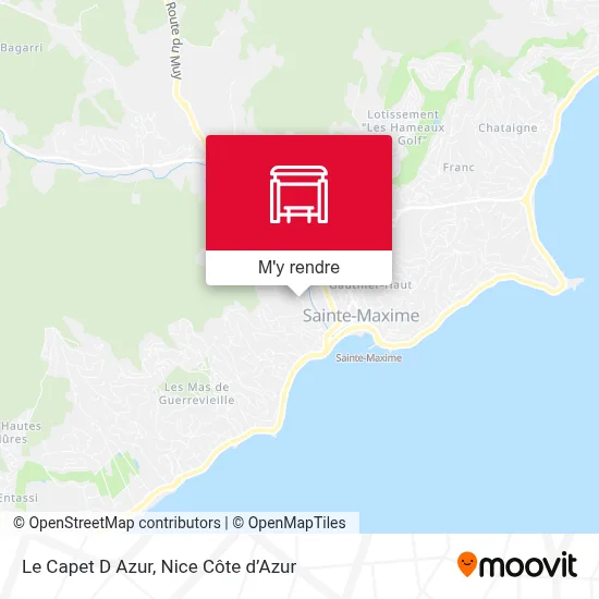 Le Capet D Azur plan