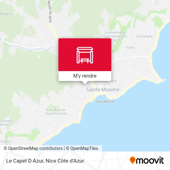 Le Capet D Azur plan