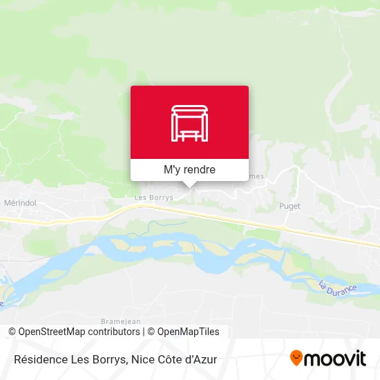 Résidence Les Borrys plan