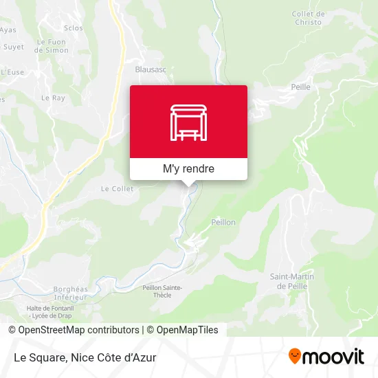 Le Square plan