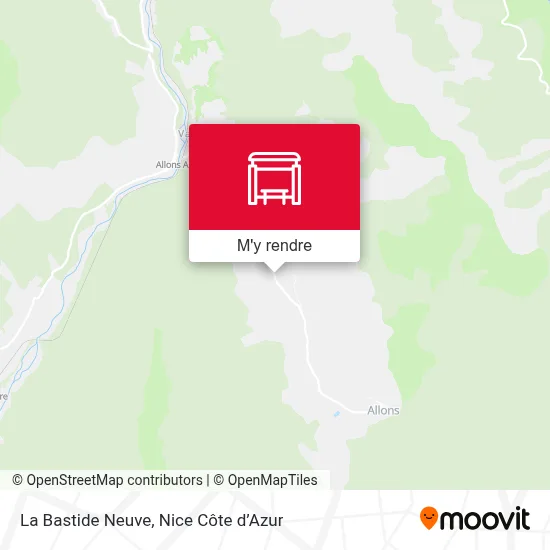 La Bastide Neuve plan
