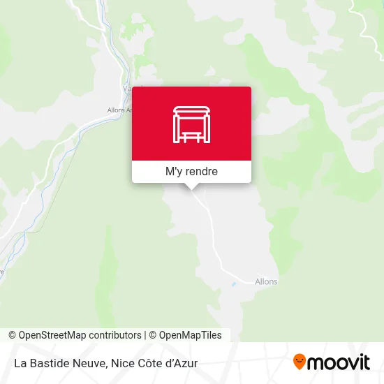 La Bastide Neuve plan