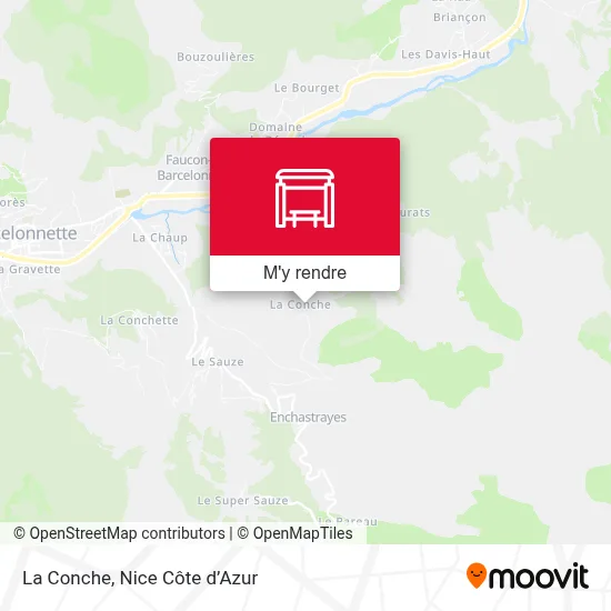 La Conche plan