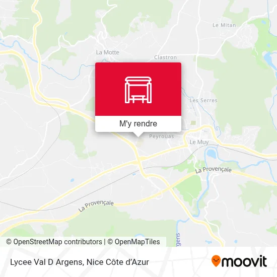 Lycee Val D Argens plan