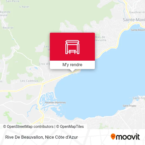 Rive De Beauvallon plan