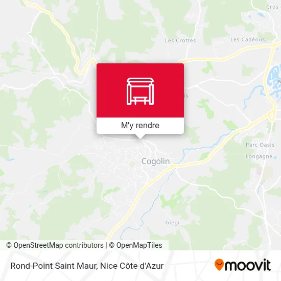 Rond-Point Saint Maur plan
