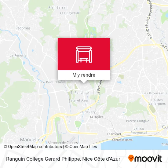 Ranguin College Gerard Philippe plan