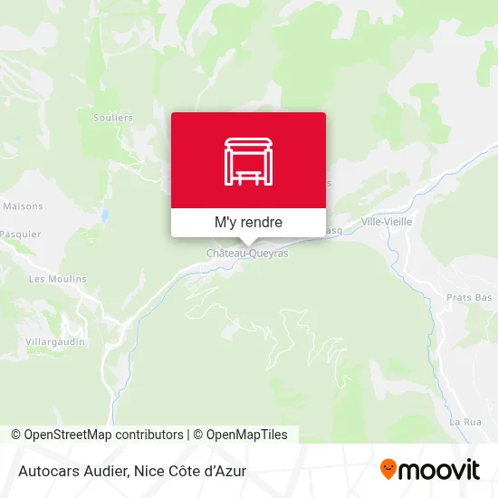 Autocars Audier plan