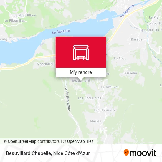 Beauvillard Chapelle plan