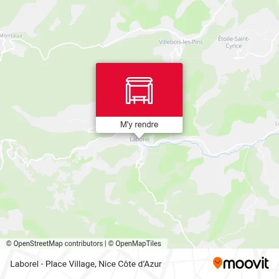 Laborel - Place Village plan