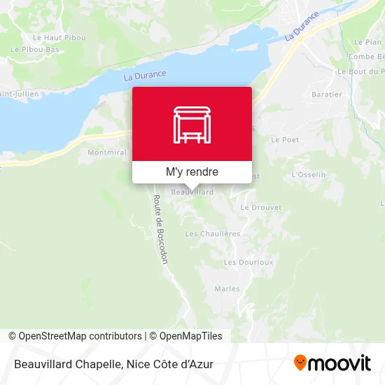 Beauvillard Chapelle plan