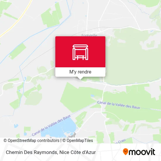 Chemin Des Raymonds plan
