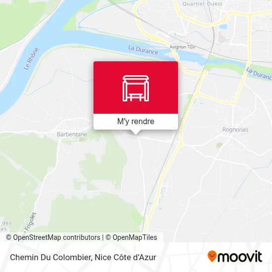 Chemin Du Colombier plan