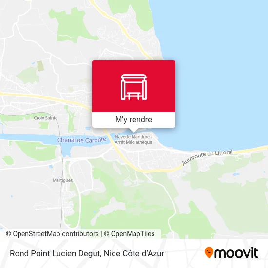 Rond Point Lucien Degut plan
