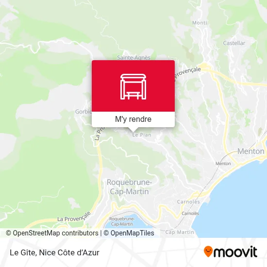 Le Gîte plan
