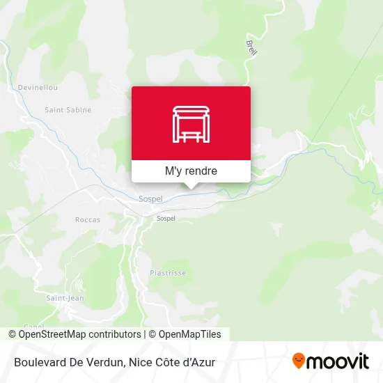 Boulevard De Verdun plan