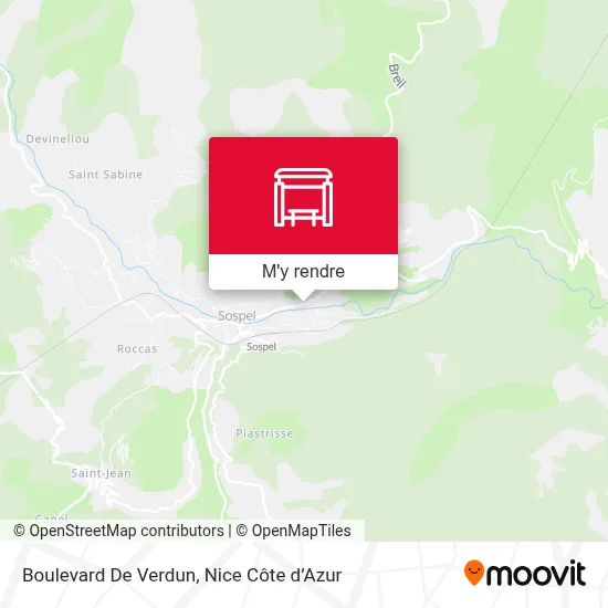 Boulevard De Verdun plan