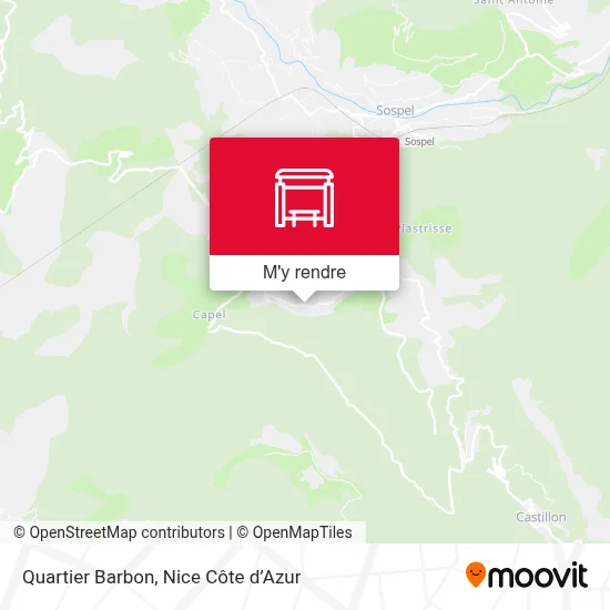 Quartier Barbon plan