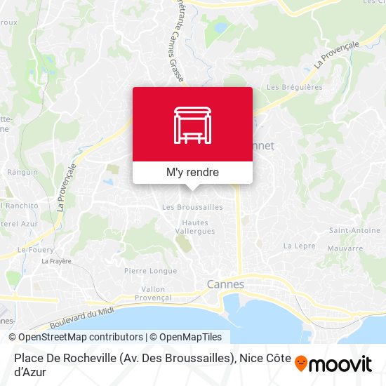 Place De Rocheville (Av. Des Broussailles) plan