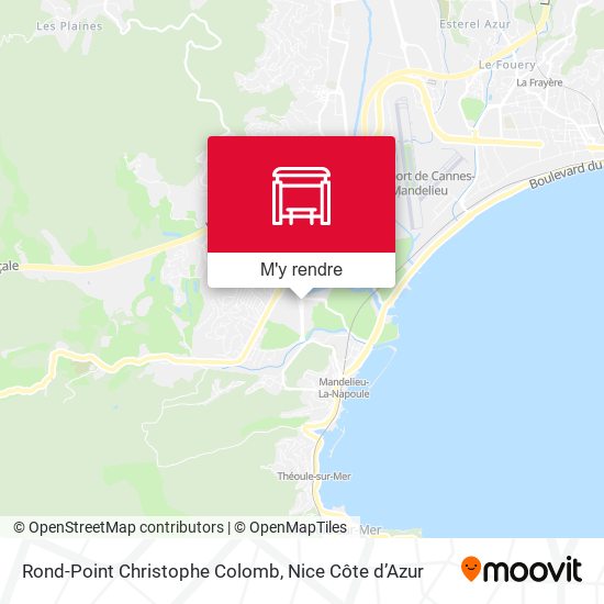 Rond-Point Christophe Colomb plan