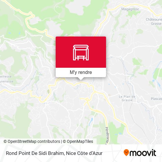 Rond Point De Sidi Brahim plan