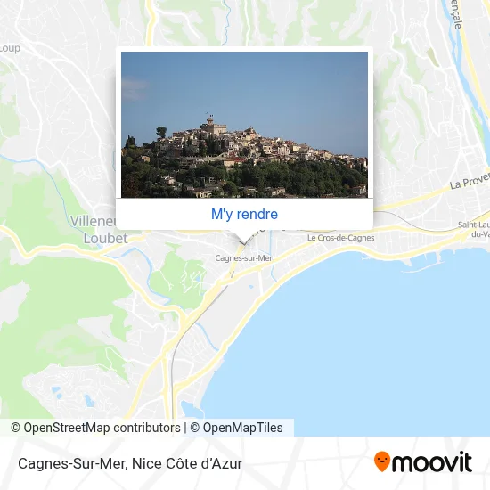 Cagnes-Sur-Mer plan