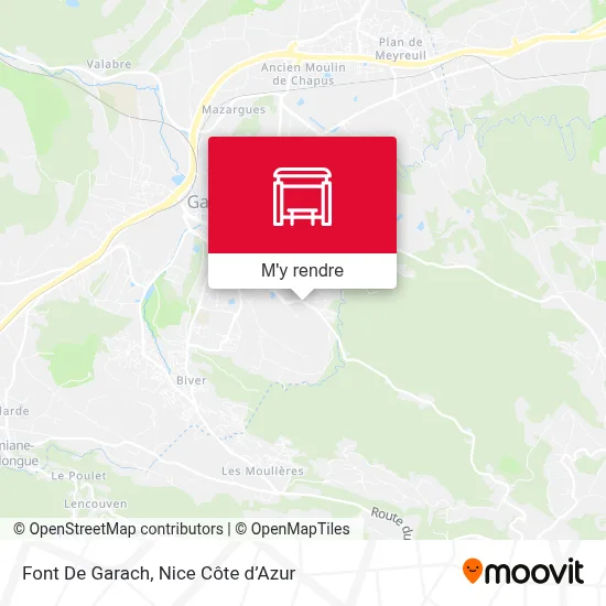 Font De Garach plan