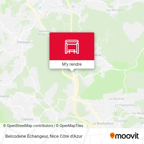 Belcodene Échangeur plan