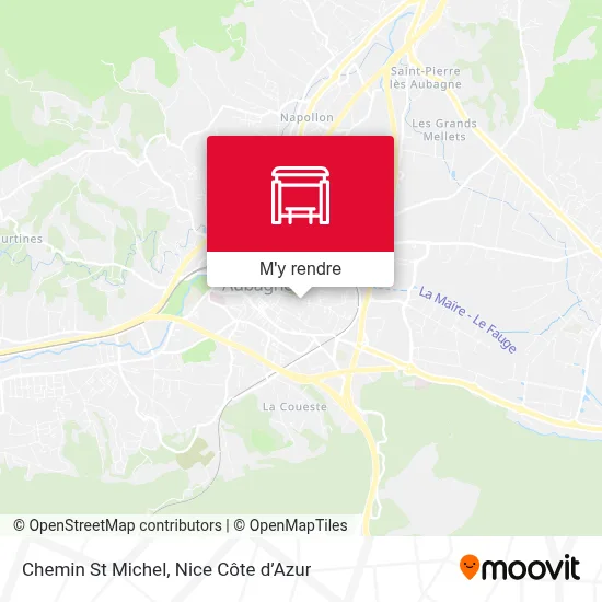Chemin St Michel plan