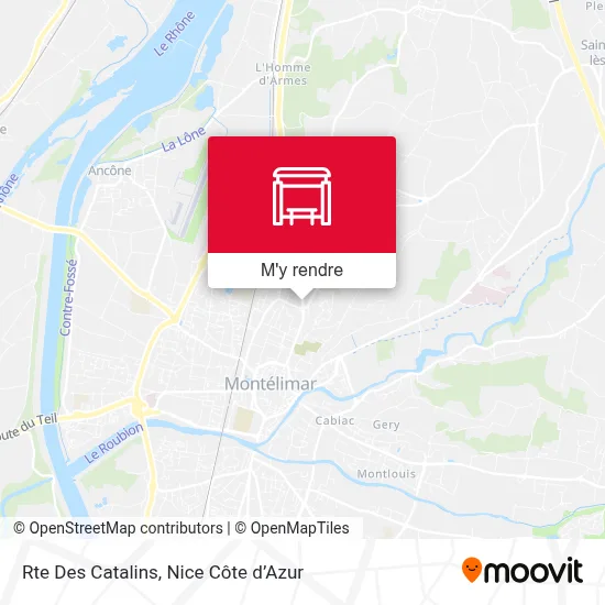 Rte Des Catalins plan