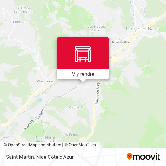Saint Martin plan
