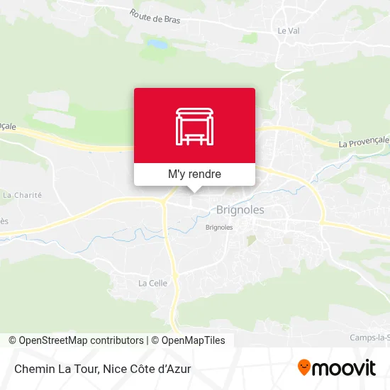 Chemin La Tour plan