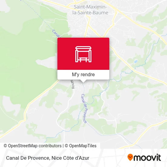 Canal De Provence plan