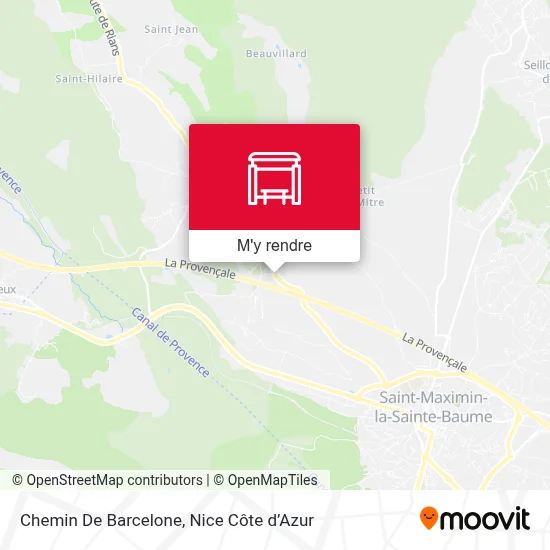 Chemin De Barcelone plan
