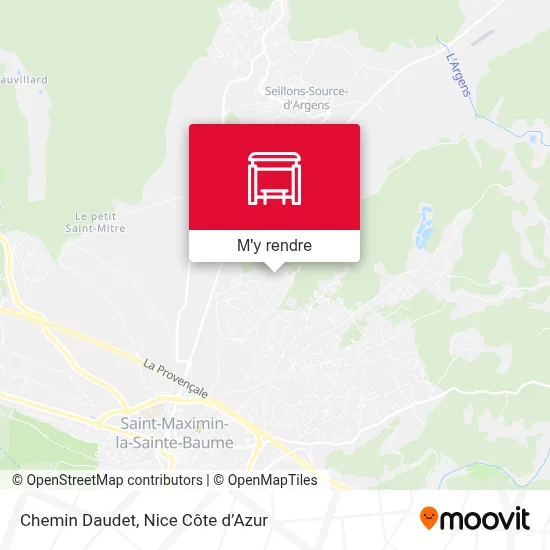 Chemin Daudet plan