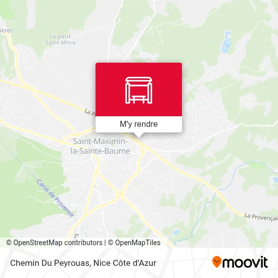 Chemin Du Peyrouas plan